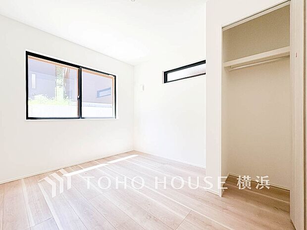 たっぷりとした収納スペース。荷物の多いご家族も安心です。