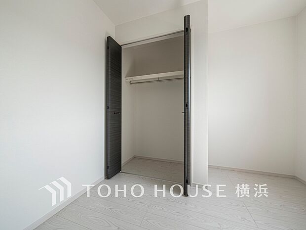 たっぷりとした収納スペース。荷物の多いご家族も安心です。