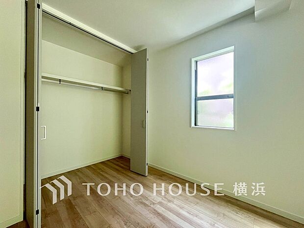 たっぷりとした収納スペース。荷物の多いご家族も安心です。