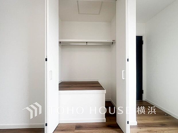 住まいの快適性を左右する収納は欲しい場所に使い勝手のよい収納を確保しています。