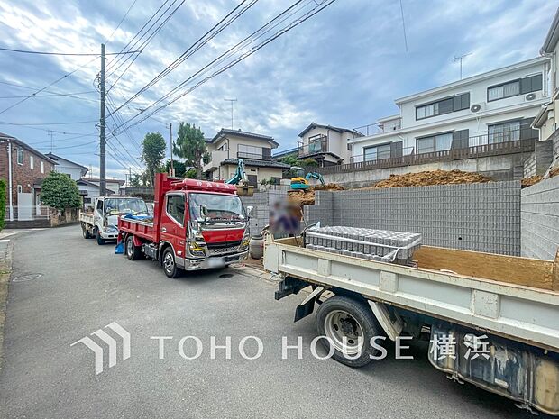 建物の基礎や構造といった、目には見えにくい部分にもこだわります。(2025年6月撮影)