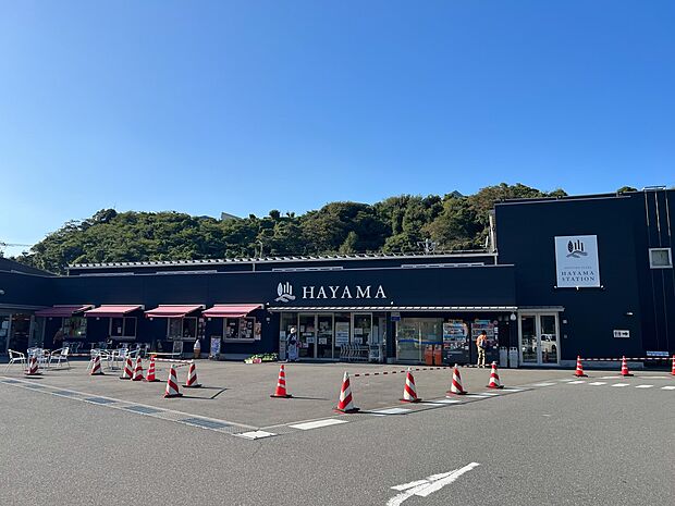 SHOPPING PLAZA HAYAMA STATION 1300m 店内には逗子・葉山エリアを中心とした約30店舗のテナントが出店しています。