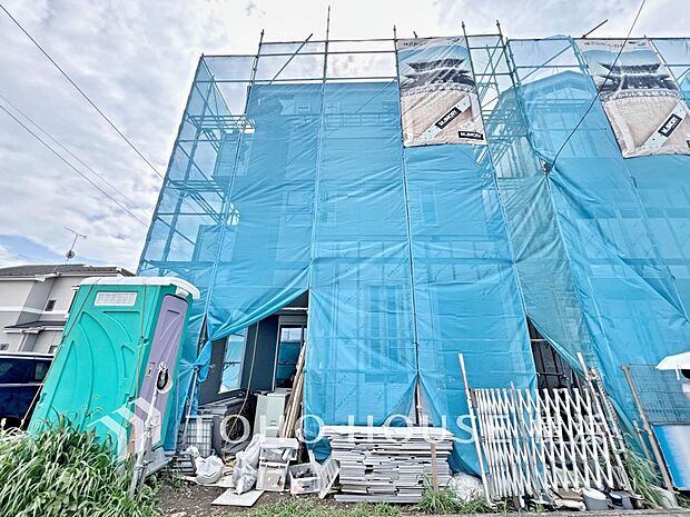 良質な環境に暮らす永住の邸がここに誕生します。（2025年6月撮影）