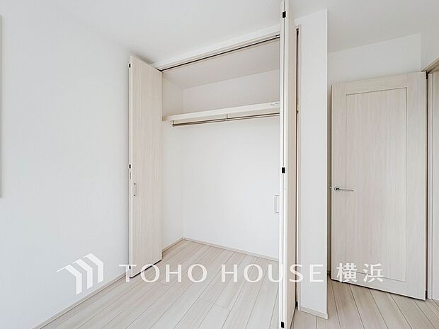 住まいの快適性を左右する収納は欲しい場所に使い勝手のよい収納を確保しています。