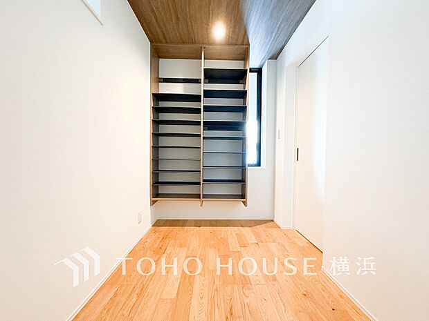 暮らし心地を大きく左右する収納を適材適所に配置し、使い勝手を考慮しました。