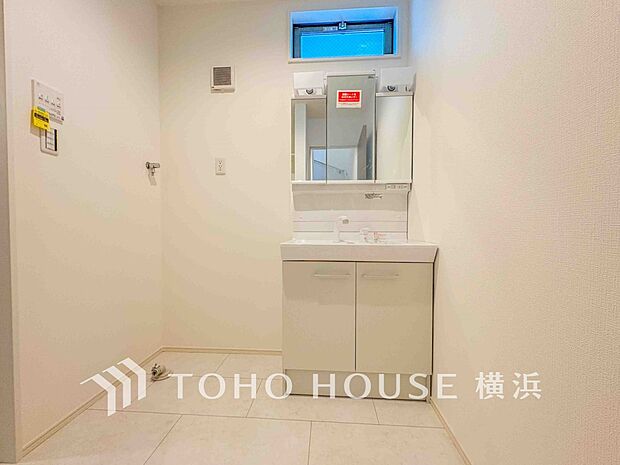 一日の始まりと終わりを心地よく演出してくれる、多彩な機能が備えられたパウダールーム。