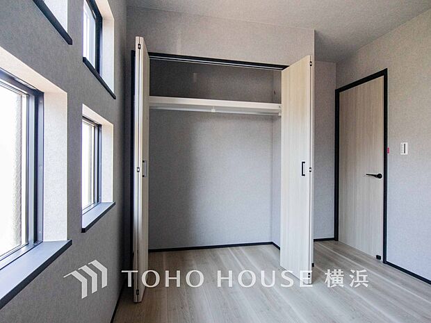 住まいの快適性を左右する収納は欲しい場所に使い勝手のよい収納を確保しています。