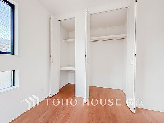 住まいの快適性を左右する収納は欲しい場所に使い勝手のよい収納を確保しています。