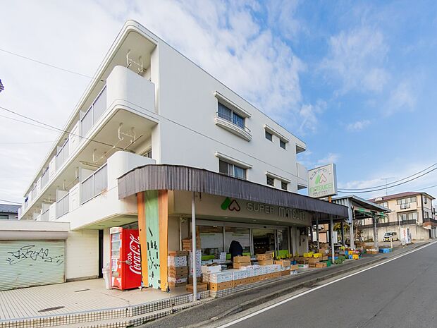 ミニスーパーマツケイ　700m　小さい店舗ながらも、新鮮な青果物をはじめ、食料品を揃えたスーパー。ちょっとしたお買い物にも便利。 