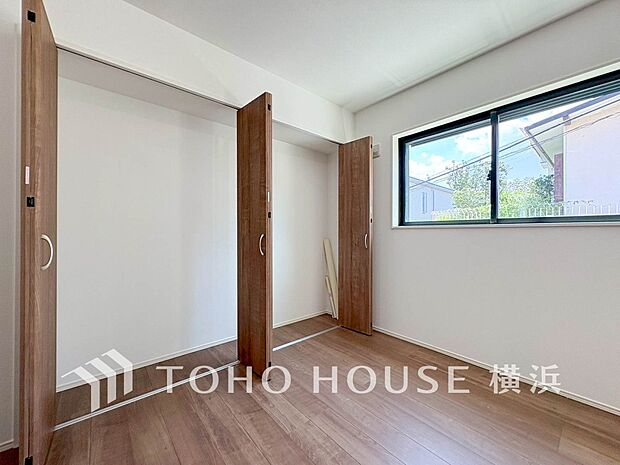 たっぷりとした収納スペース。荷物の多いご家族も安心です。