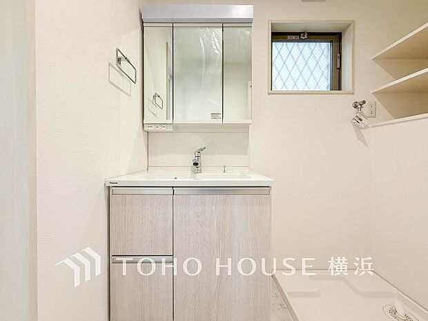 ご家族の1日が始まり、1日の終わりを締めくくる洗面空間。