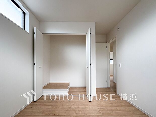 たっぷりとした収納スペース。荷物の多いご家族も安心です。