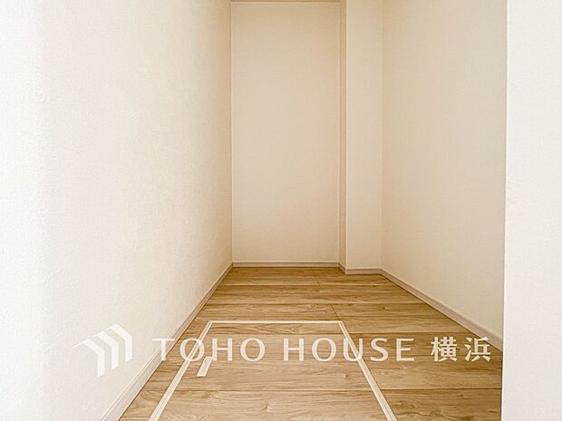 たっぷりとした収納スペース。荷物の多いご家族も安心です。