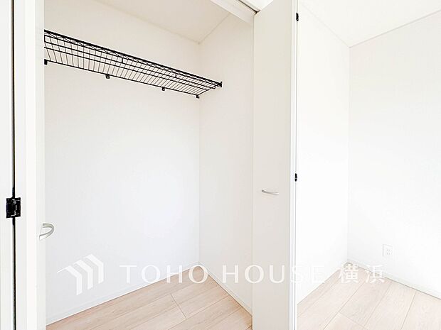 たっぷりとした収納スペース。荷物の多いご家族も安心です。