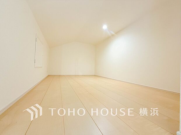 あると便利なロフト付き。趣味部屋など、お客様好みの空間に作り上げてください。