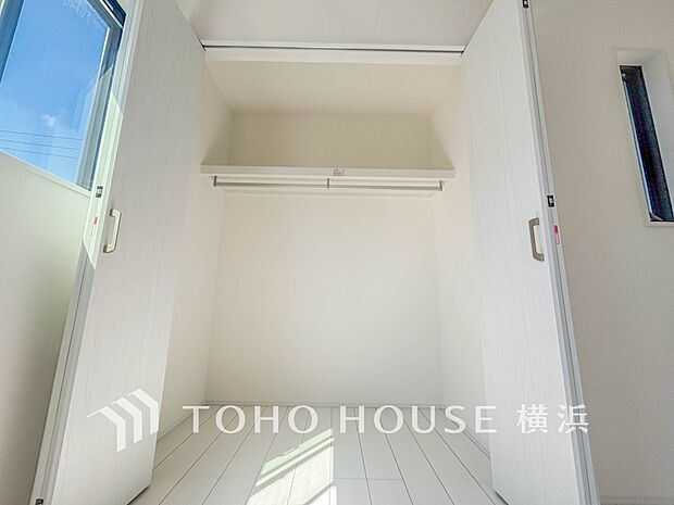 住まいの快適性を左右する収納は欲しい場所に使い勝手のよい収納を確保しています。