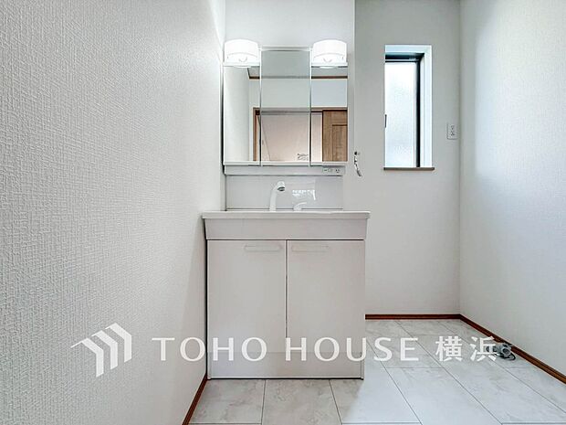 ご家族の1日が始まり、1日の終わりを締めくくる洗面空間。