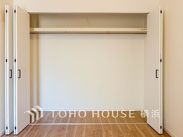 大容量の収納スペースで住空間はスッキリ広々。