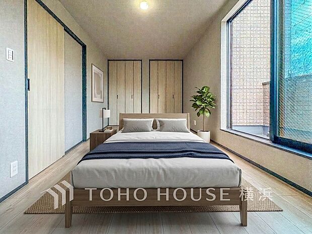 プライベートな自分時間を快適に過ごせるお部屋。(家具・装飾品等はAI加工です)