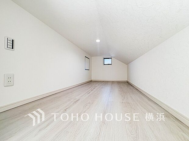 あると便利なロフト付き。趣味部屋など、お客様好みの空間に作り上げてください。