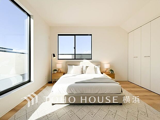 穏やかな寛ぎを届ける上質仕様のゆとりあるお部屋。心豊かにできるプライベート空間。