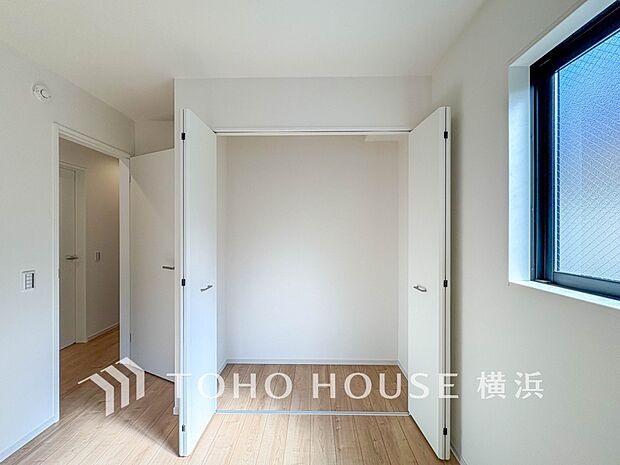 たっぷりとした収納スペース。荷物の多いご家族も安心です。