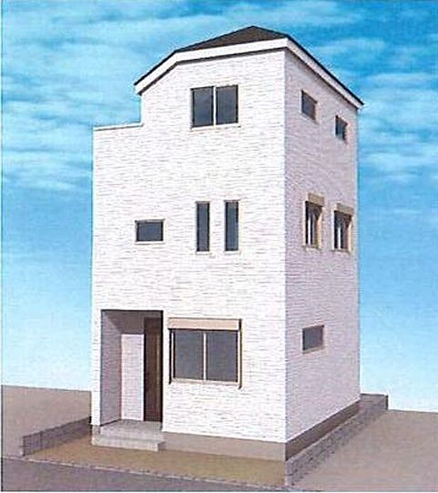 訪れる人の記憶に残るスタイリッシュな邸宅。(パースはイメージのため実際と色柄が異なる場合があります)