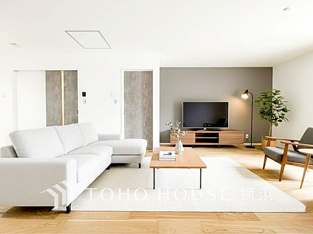 寛ぎとコミュニケーションを育む居心地のよい場所。（家具はCGです）