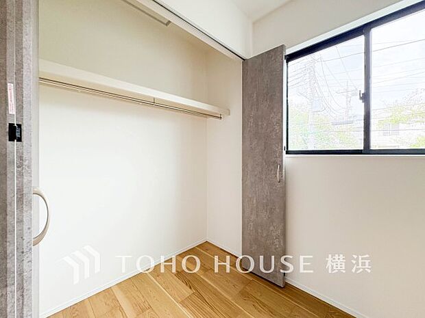 たっぷりとした収納スペース。荷物の多いご家族も安心です。