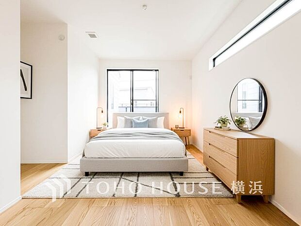 通風・採光にも優れ、プライベートな自分時間を快適に過ごせるお部屋。（家具はCGです）