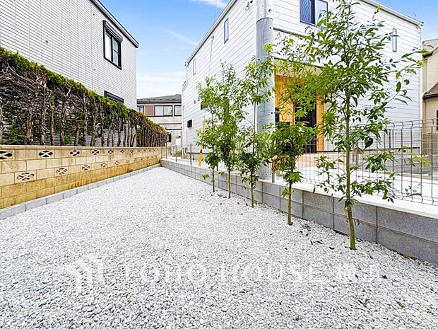 何気ない日常に彩りを加え、家族の笑顔が増えるお庭のある暮らし。 4号棟 