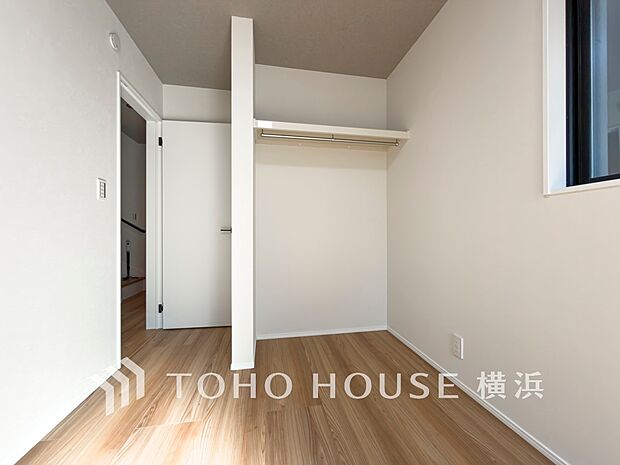 たっぷりとした収納スペース。荷物の多いご家族も安心です。