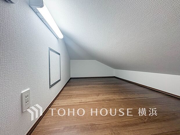 あると便利なロフト付き。趣味部屋など、お客様好みの空間に作り上げてください。