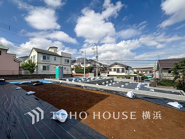 建物の基礎や構造といった、目には見えにくい部分にもこだわります。(2025年10月撮影)