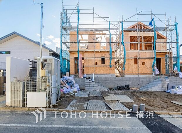 建物の基礎や構造といった、目には見えにくい部分にもこだわります。（2025年10月撮影）
