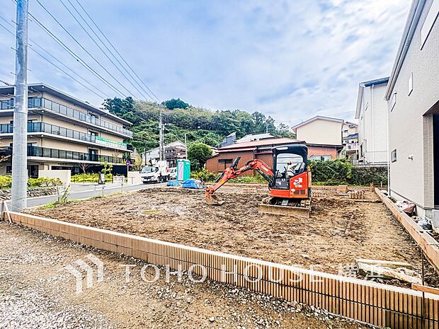 建物の基礎や構造といった、目には見えにくい部分にもこだわります。（2025年10月撮影）