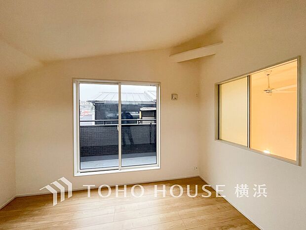 子供部屋や書斎にちょうどよい広さになっています。自分時間を快適に過ごすプライベートルーム。