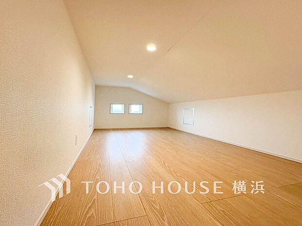 あると便利なロフト付き。趣味部屋など、お客様好みの空間に作り上げてください。