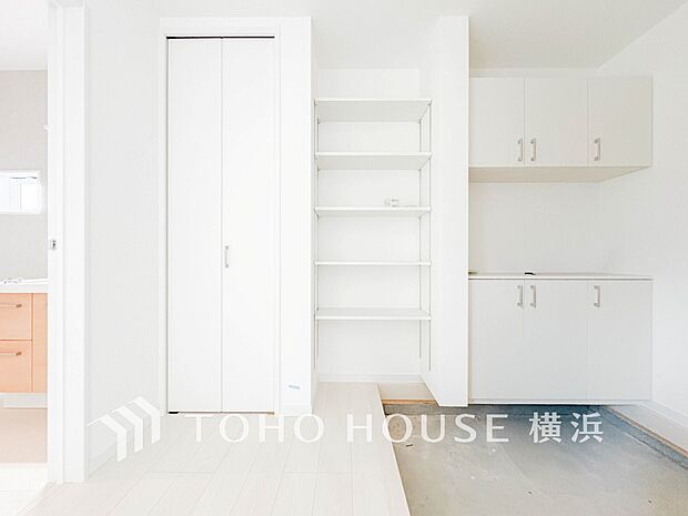シューズインクローゼット完備でたくさんの靴をしっかり収納。