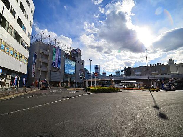 JR横浜線・横浜市営地下鉄グリーンライン「中山」駅 1100m