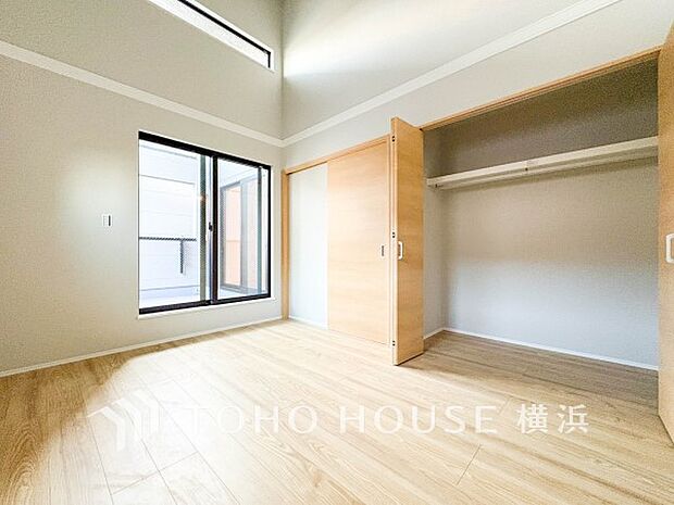 たっぷりとした収納スペース。荷物の多いご家族も安心です。