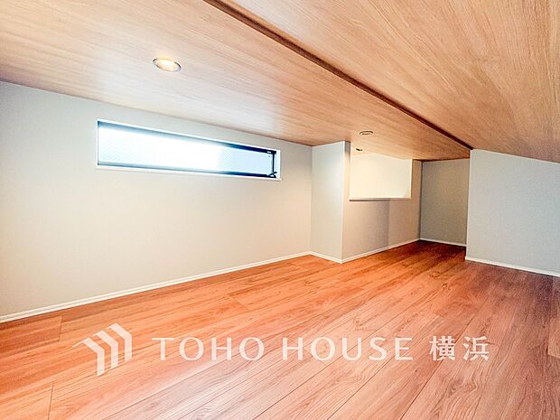 あると便利なロフト付き。趣味部屋など、お客様好みの空間に作り上げてください。