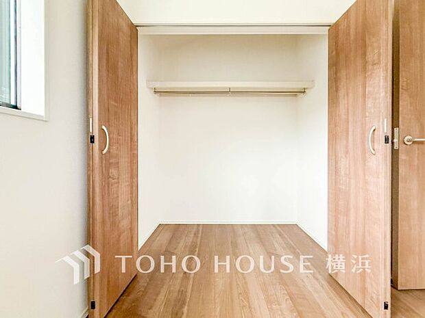 たっぷりとした収納スペース。荷物の多いご家族も安心です。