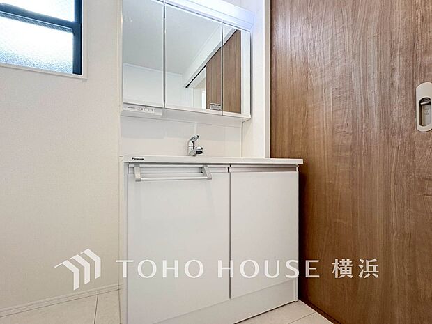 一日の始まりと終わりを心地よく演出してくれる、多彩な機能が備えられたパウダールーム。