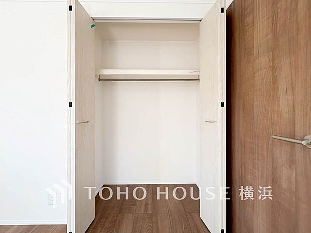 住まいの快適性を左右する収納は欲しい場所に使い勝手のよい収納を確保しています。