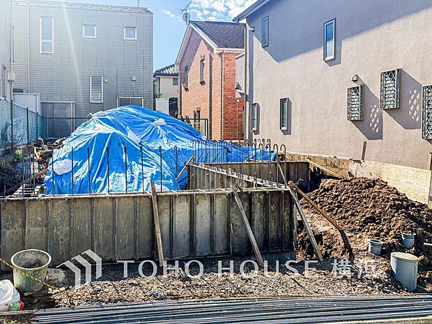 快適さや豊かさはもちろん、未来まで考えた家造りをテーマに建築されます。（2025年10月撮影）