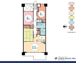間取図画像 2SLDK