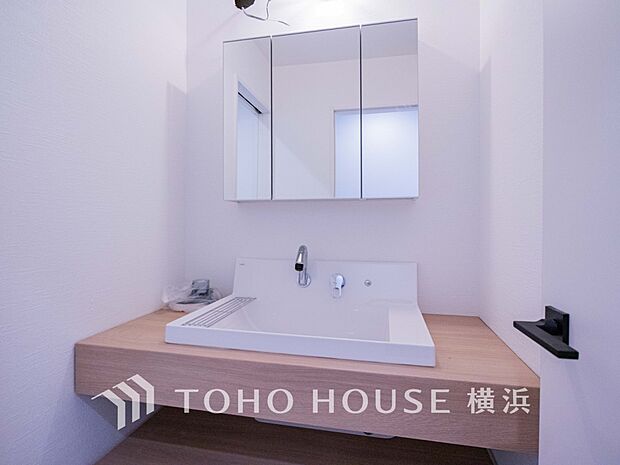 おしゃれな洗面台は毎日使うたびに気分アップ。