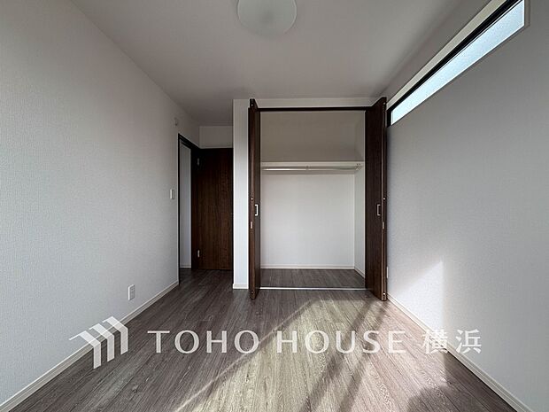 たっぷりとした収納スペース。荷物の多いご家族も安心です。