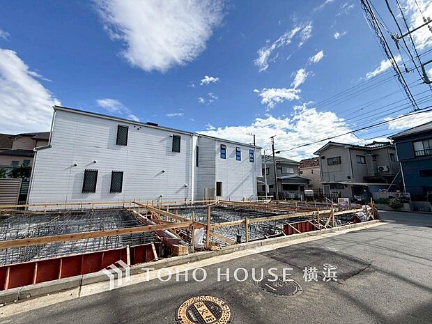 建物の基礎や構造といった、目には見えにくい部分にもこだわります。(2025年11月撮影)